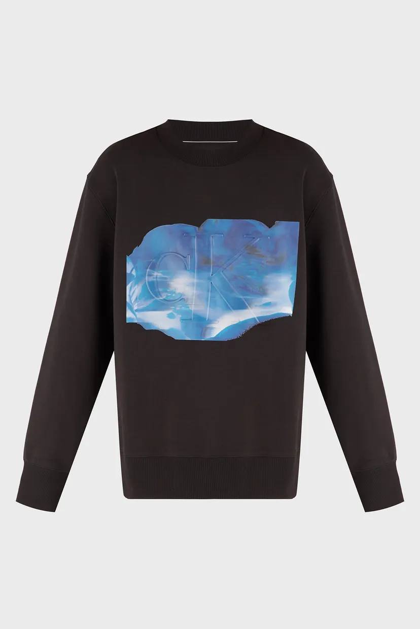 Мужской свитшот Calvin Klein Jeans Embossed Euphoric Floral