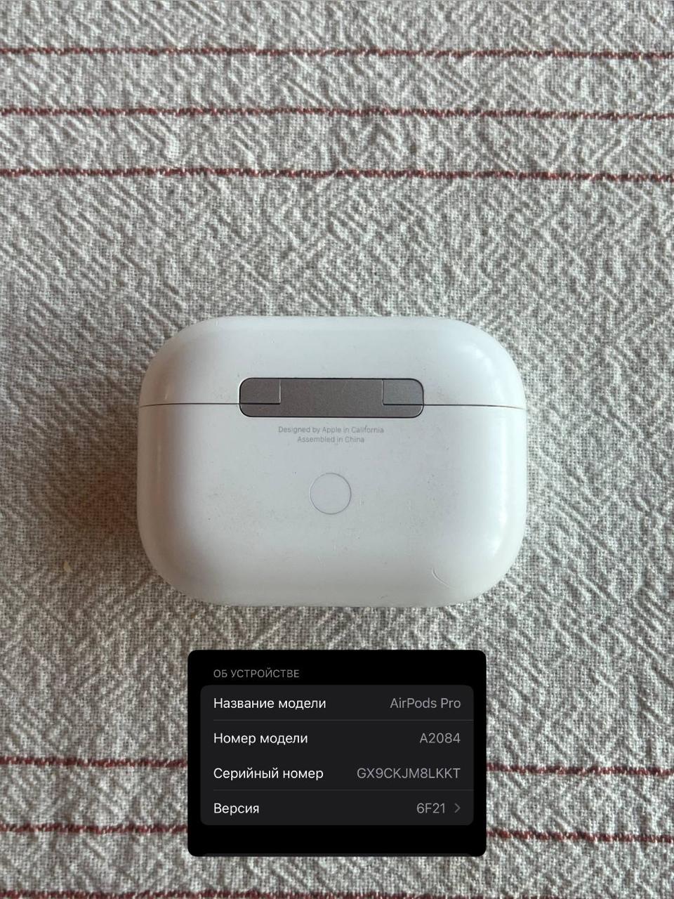 Apple AirPods Pro (1 поколение), б/у с дефектами