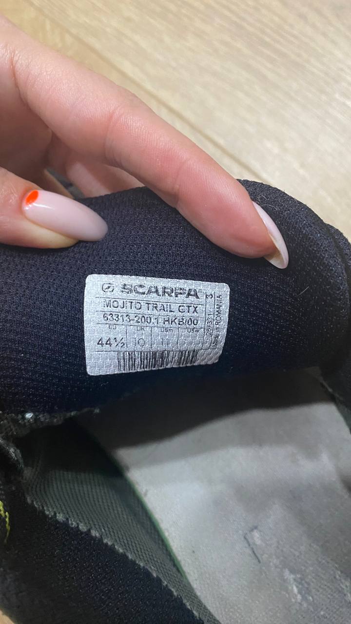 Мужские ботинки Scarpa Mojito Trail GTX, размер 44,5 EU
