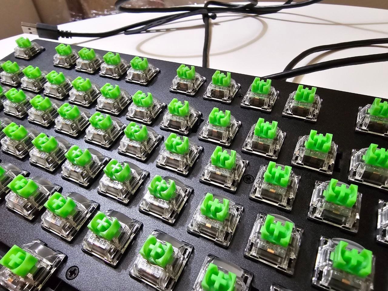 Razer BlackWidow V3 TKL (Green Switch), Black