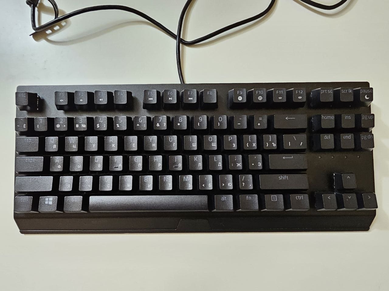 Razer BlackWidow V3 TKL (Green Switch), Black