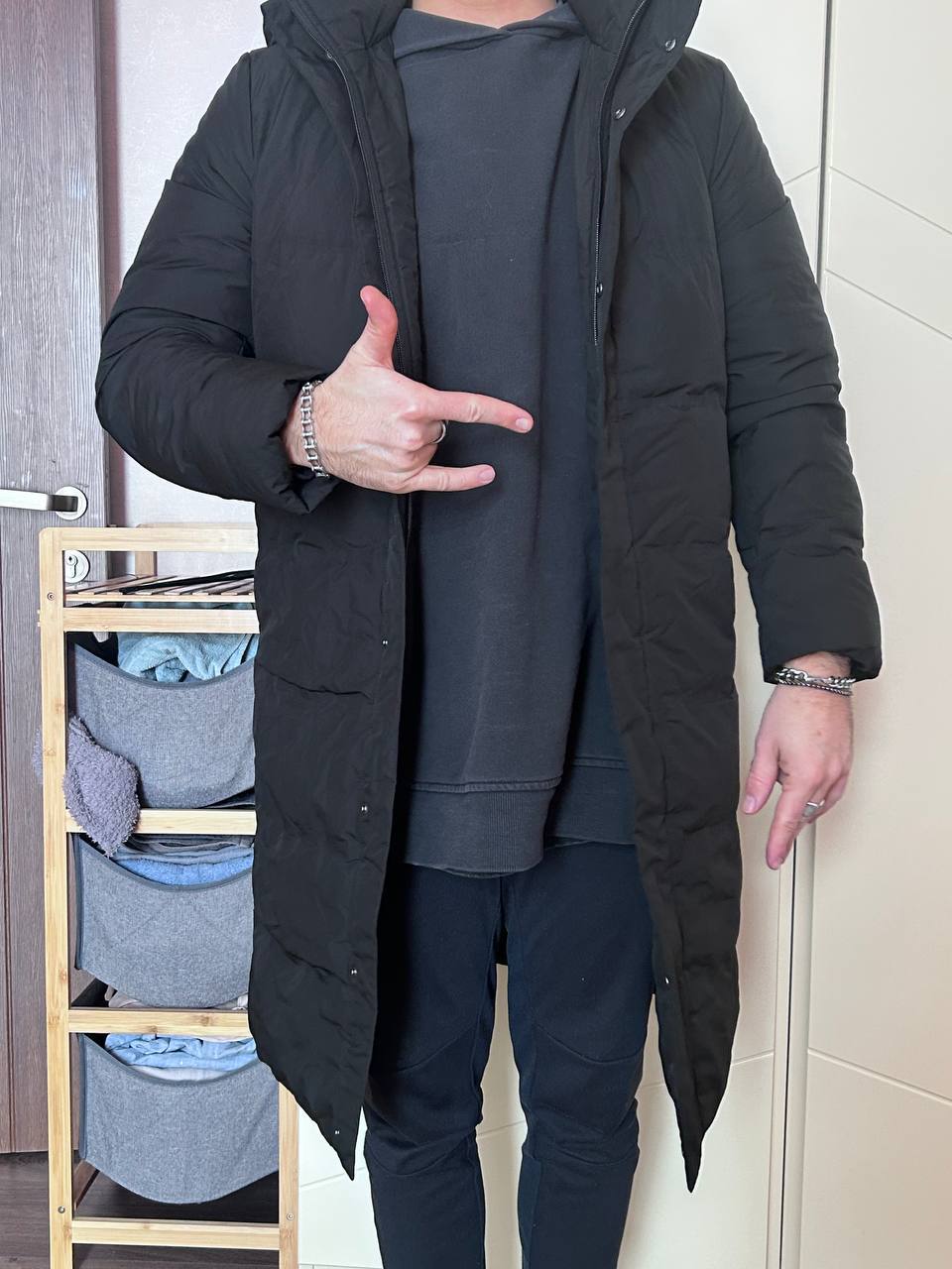 Пуховик Uniqlo XS мужской