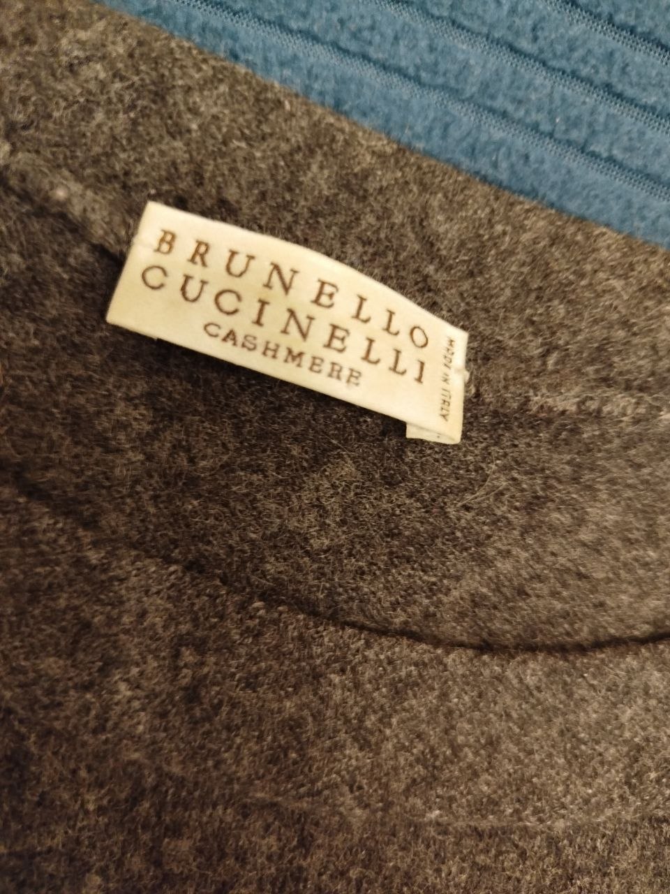 Кашемировый свитер Brunello Cucinelli, серый, 44-46