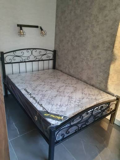 Металлическая кровать 120×200 с ортопедическим матрасом