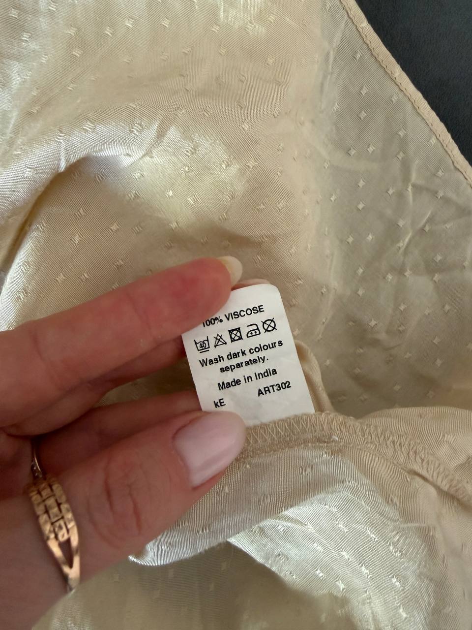 Топ из вискозы River Island, размер 34/XS-S
