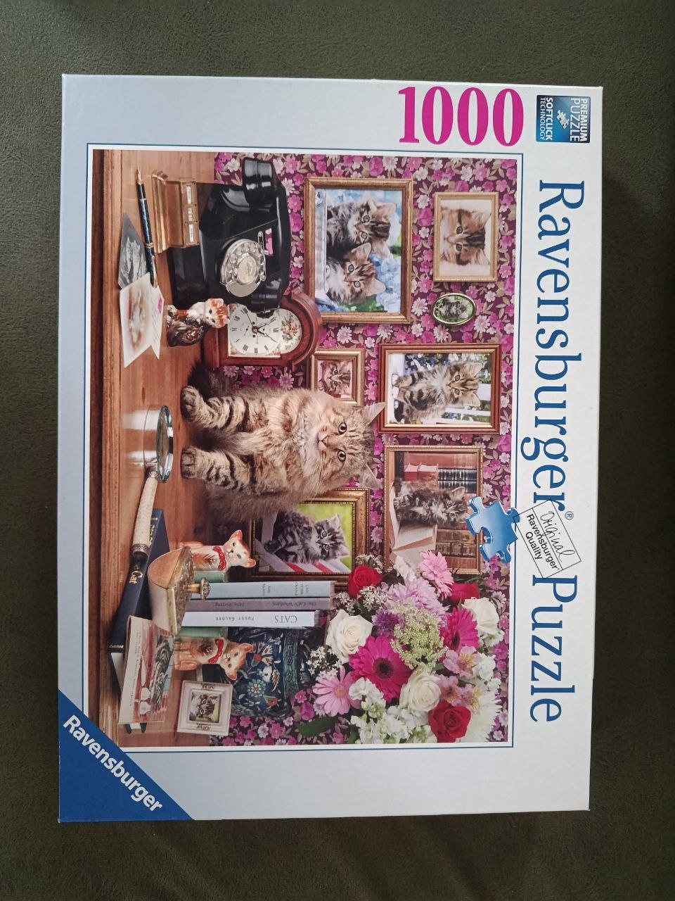 Пазл Ravensburger с изображением кота
