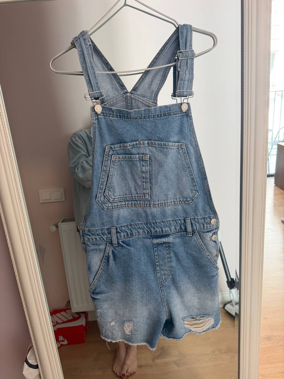 Джинсовый комбинезон TOPSHOP, размер 38 / S-M