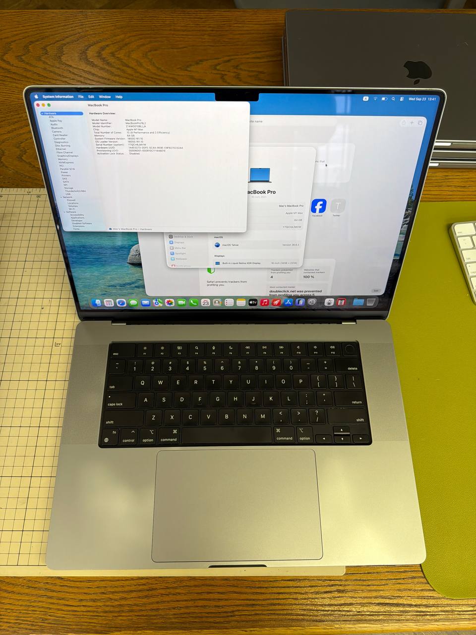 MacBook Pro 16 (2021) M1 Max 64GB/1TB Space Gray