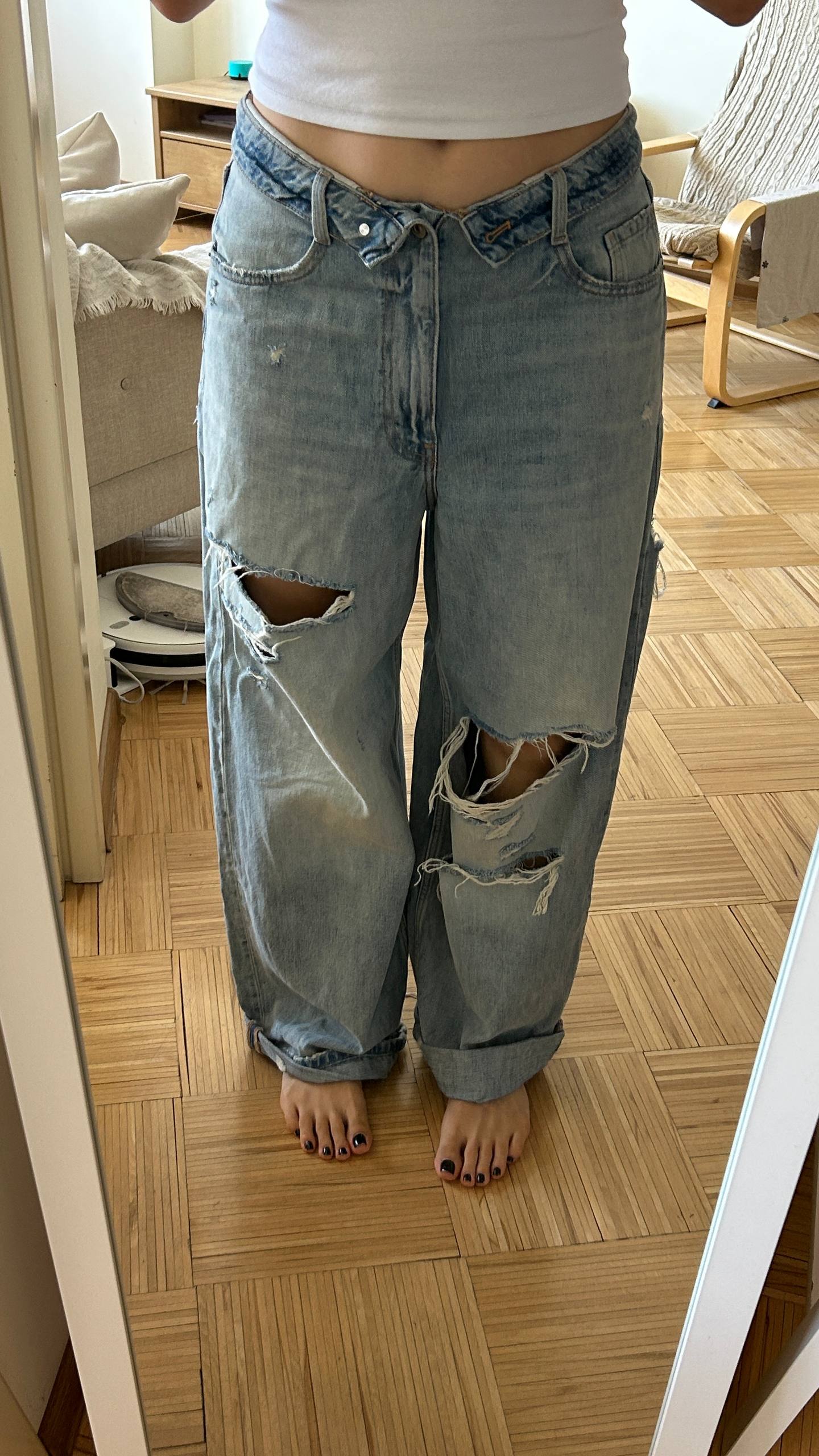 Джинсы Zara, размер 38