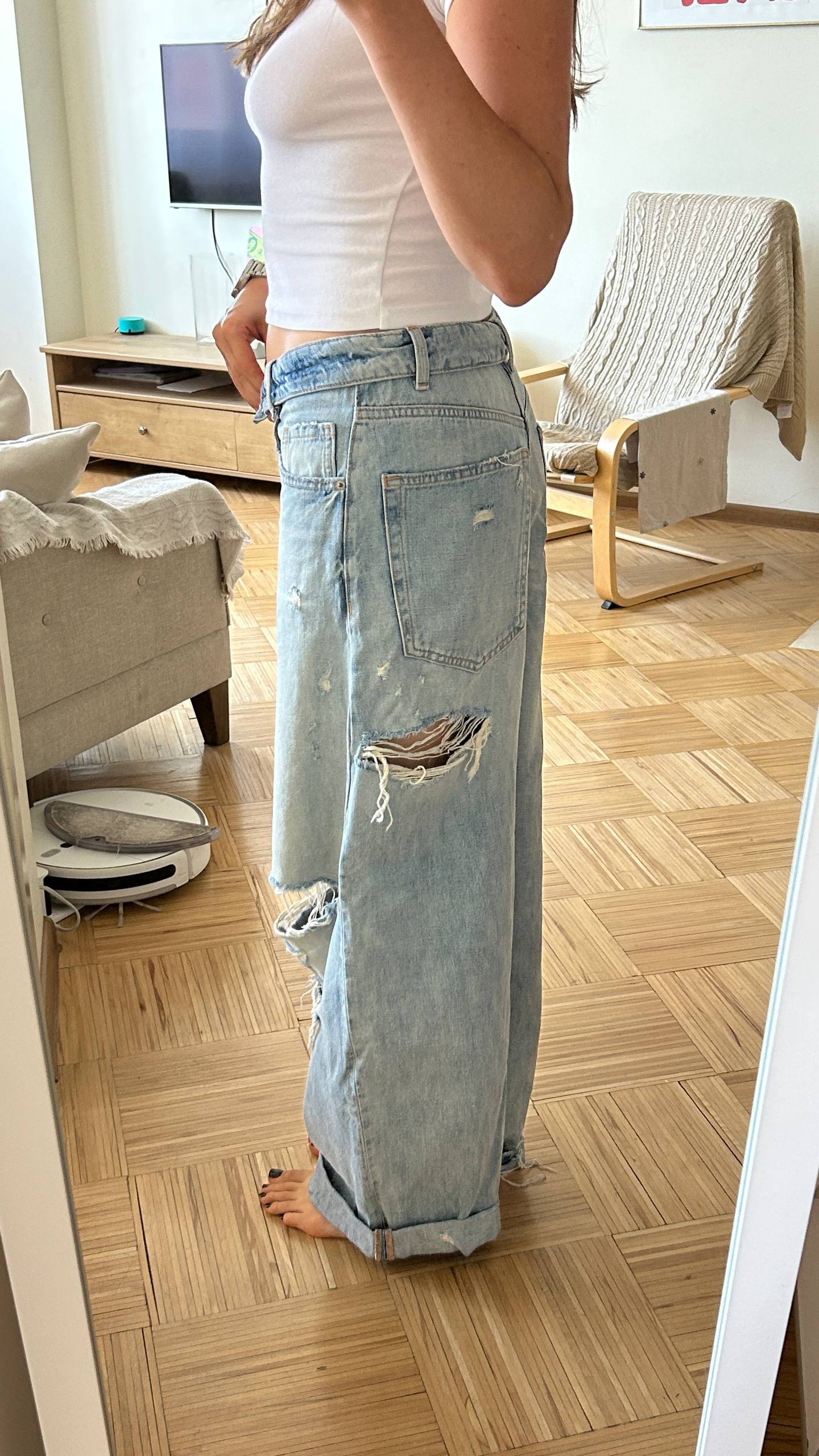 Джинсы Zara, размер 38