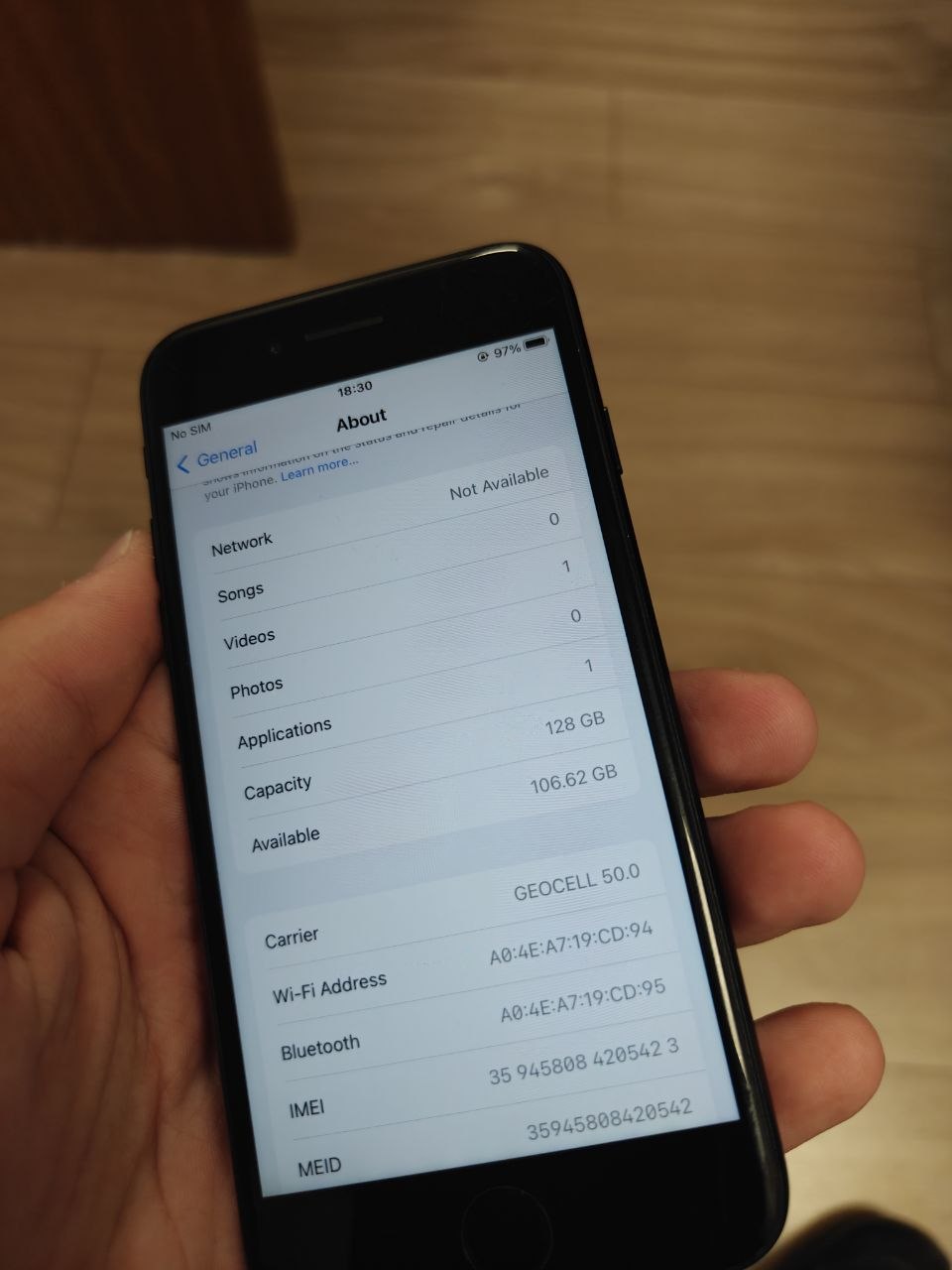 Apple iPhone 7 128GB Black