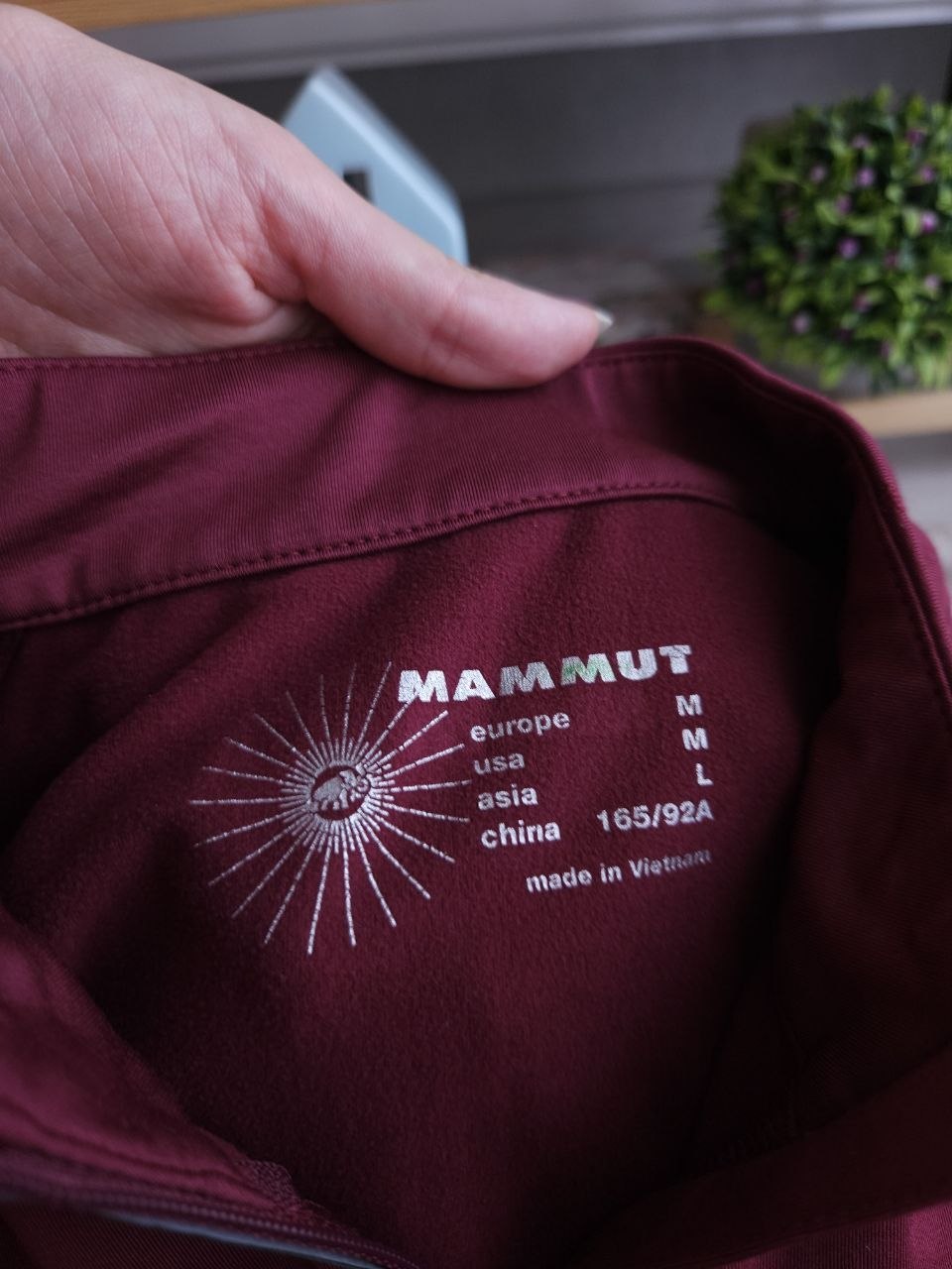 Лонгслив Mammut, размер M