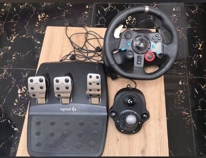 Logitech G29 Driving Force + коробка передач Shifter