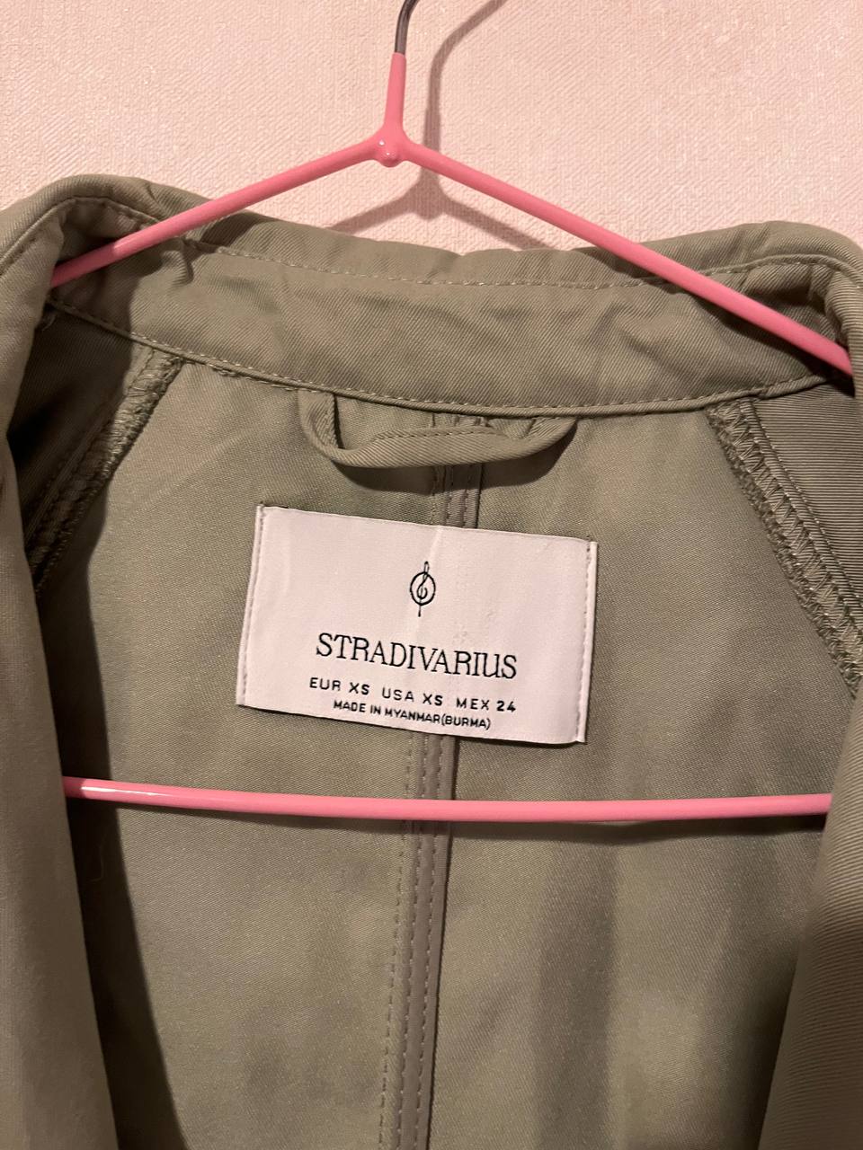 Тренч Stradivarius, размер XS