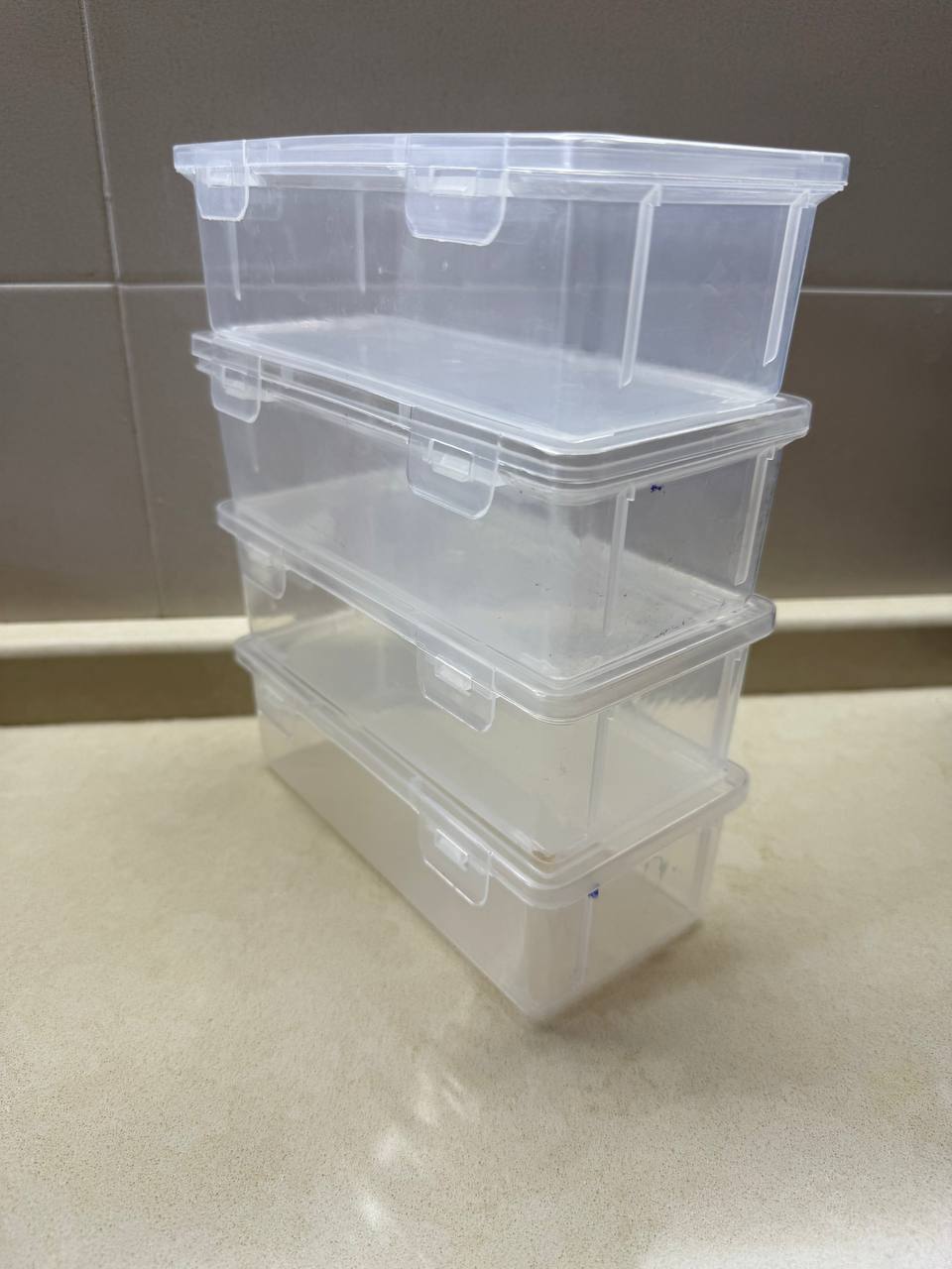 Прозрачная коробка с крышкой Jysk 32x25x19