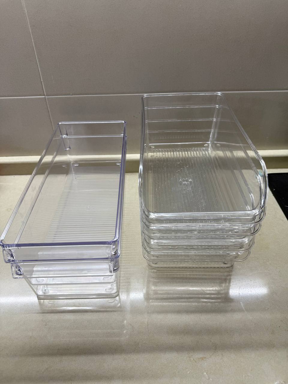 Прозрачная коробка с крышкой Jysk 32x25x19