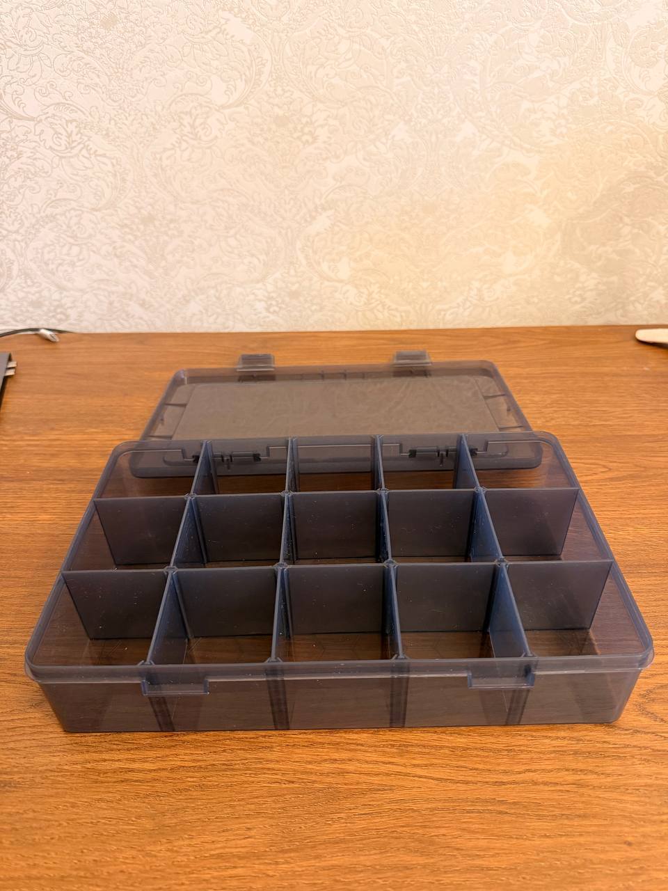 Прозрачная коробка с крышкой Jysk 32x25x19