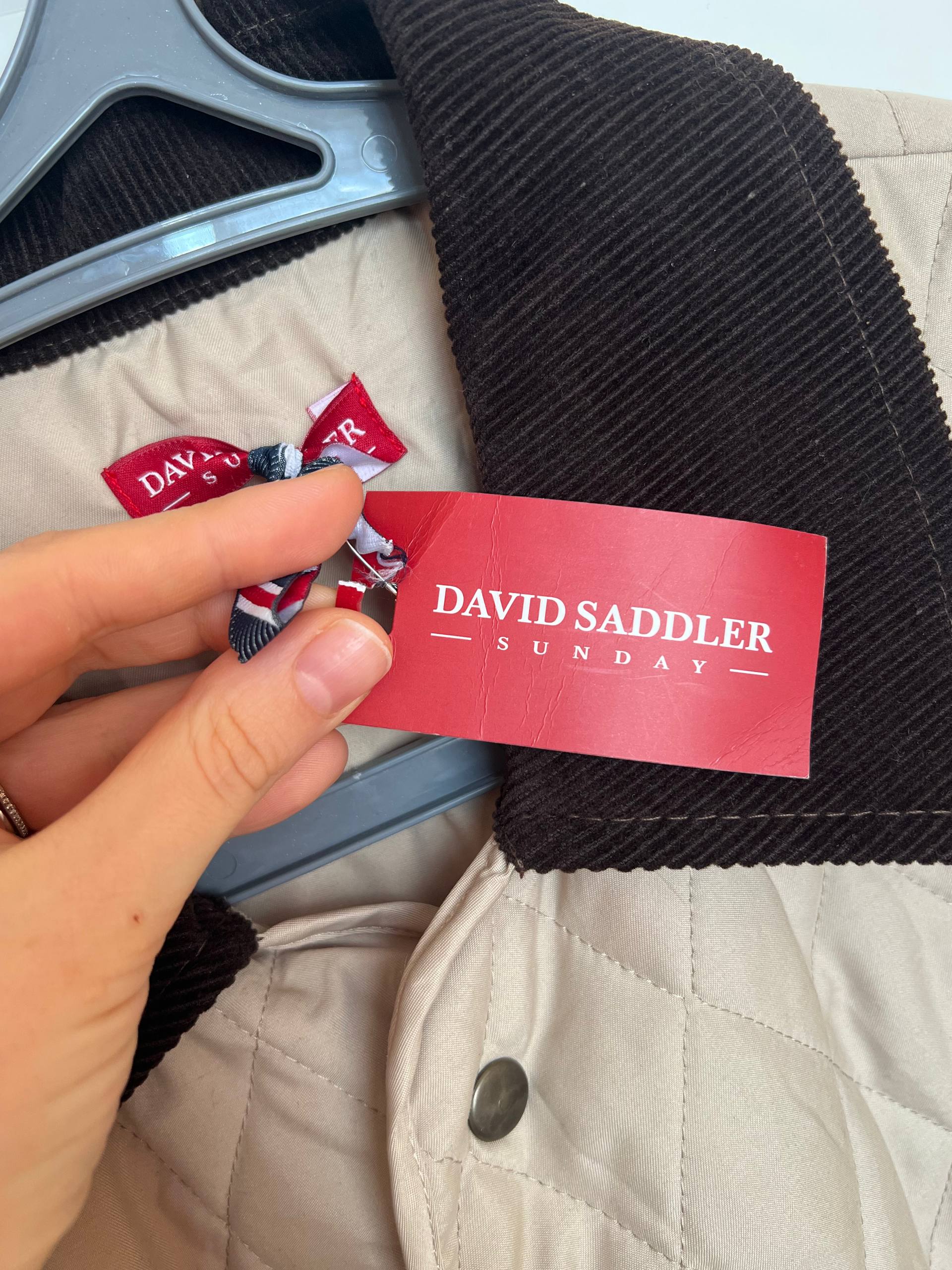 Стеганая мужская куртка David Saddler, размер S