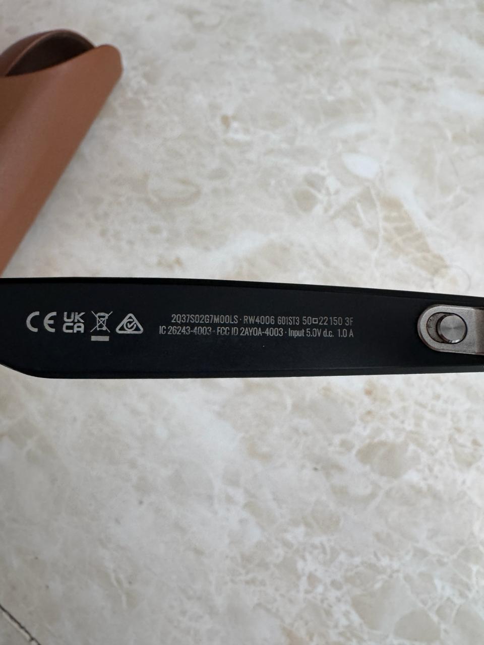 Очки Ray-Ban Meta Gen 1 с поляризованными линзами
