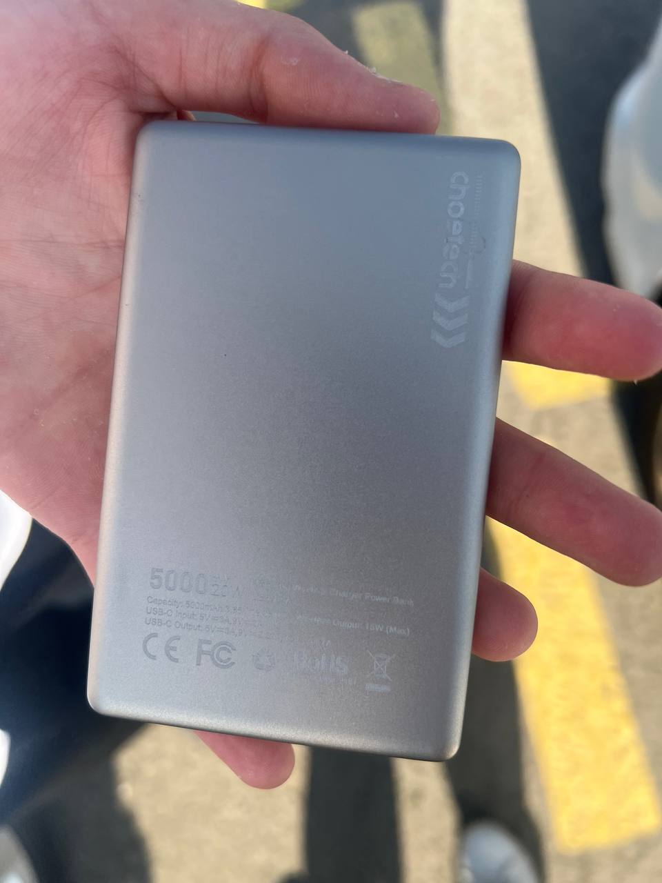 Оригинальный повербанк 5000mAh