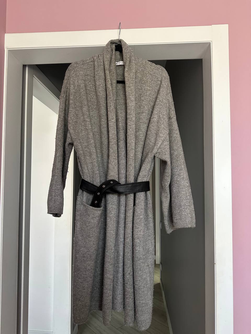 Кардиган серый Zara размер L