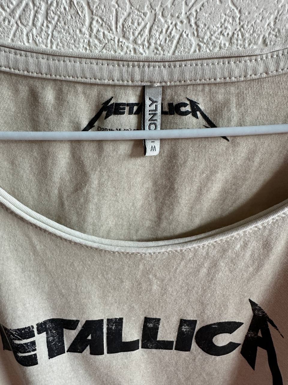 Футболка без рукавов Metallica, размер M
