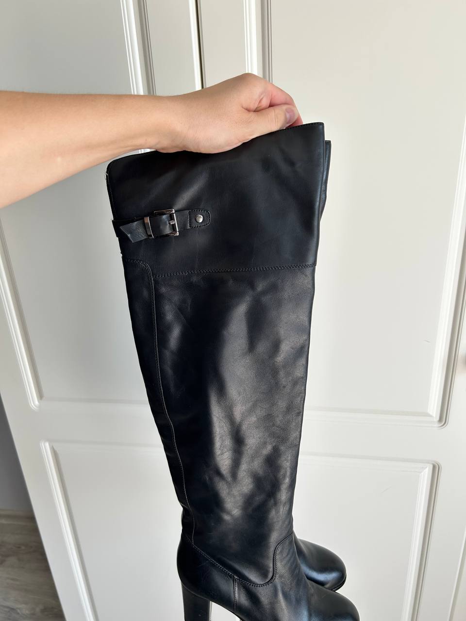 Кожаные осенние сапоги Mascotte, 39–40