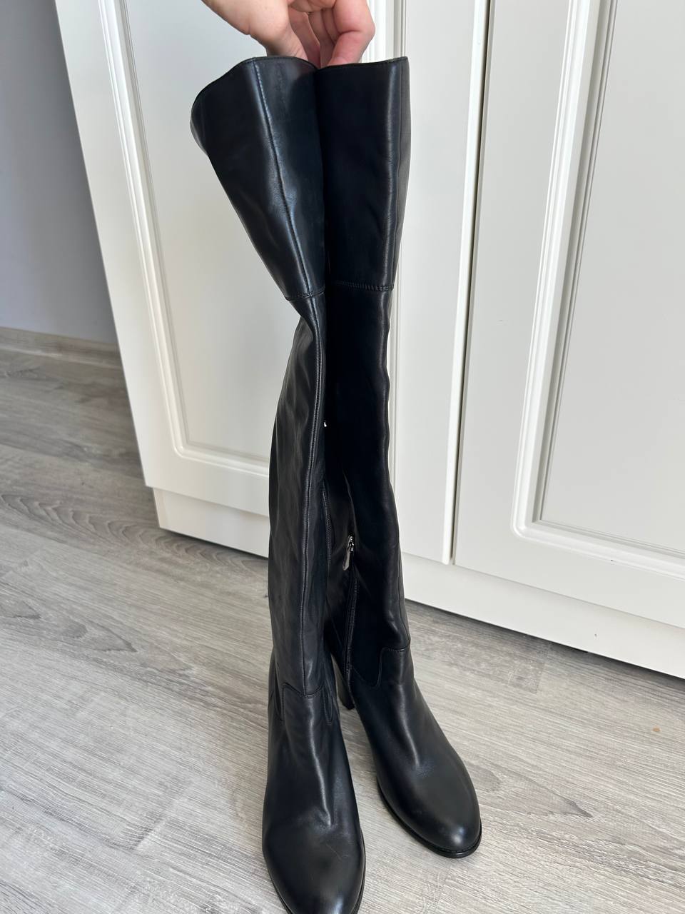 Кожаные осенние сапоги Mascotte, 39–40