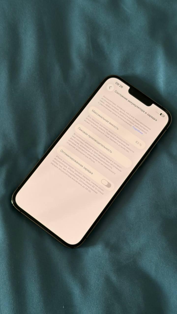 iPhone 13 Pro Max 128 ГБ, идеальное состояние, полный комплект