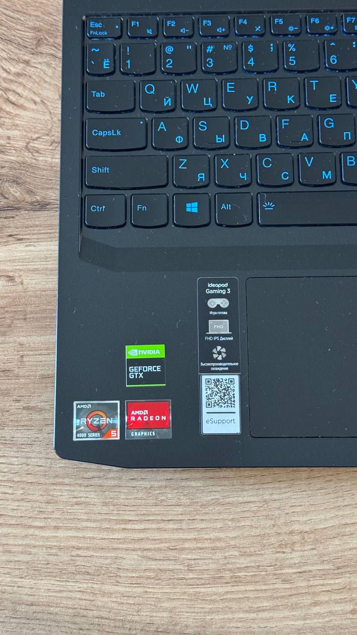 Игровой ноутбук Lenovo IdeaPad Gaming 3 15ARH05