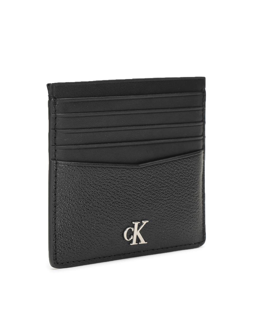 Кожаный кошелек Calvin Klein Jeans MONO HRDW RFID CARDCASE 10CC