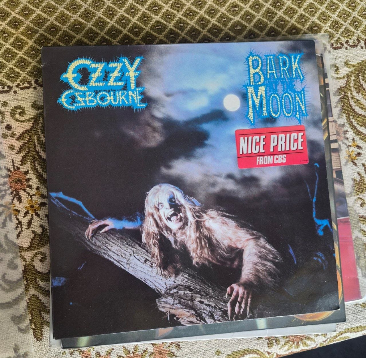 Виниловая пластинка Ozzy Osborne - Bark at the Moon, 1983 Нидерланды