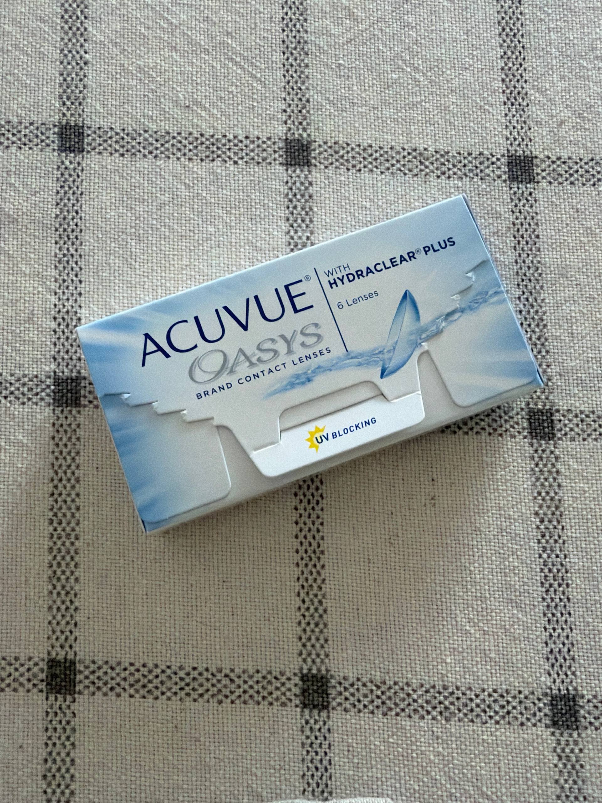 Контактные линзы Acuvue Oasys двухнедельные -1,75, 6 шт