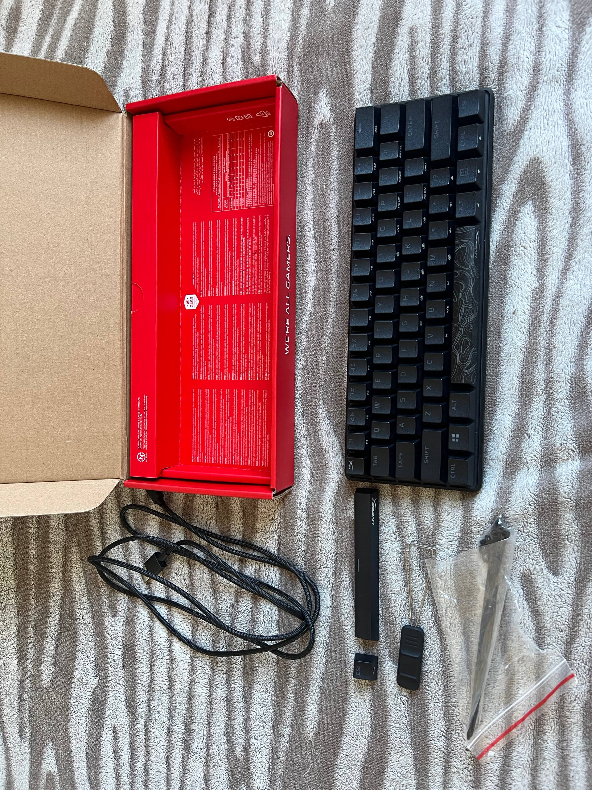 Клавиатура HyperX Alloy Origins 60%