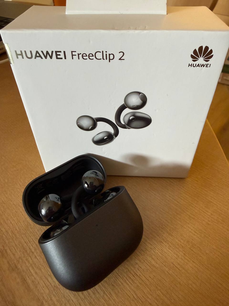 Наушники Huawei FreeClip 2, черные