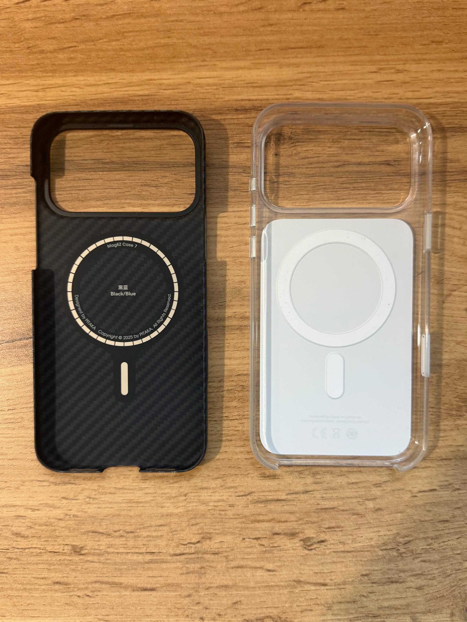 PITAKA Case Ultra-Slim Black/Blue для iPhone 17 Pro Max