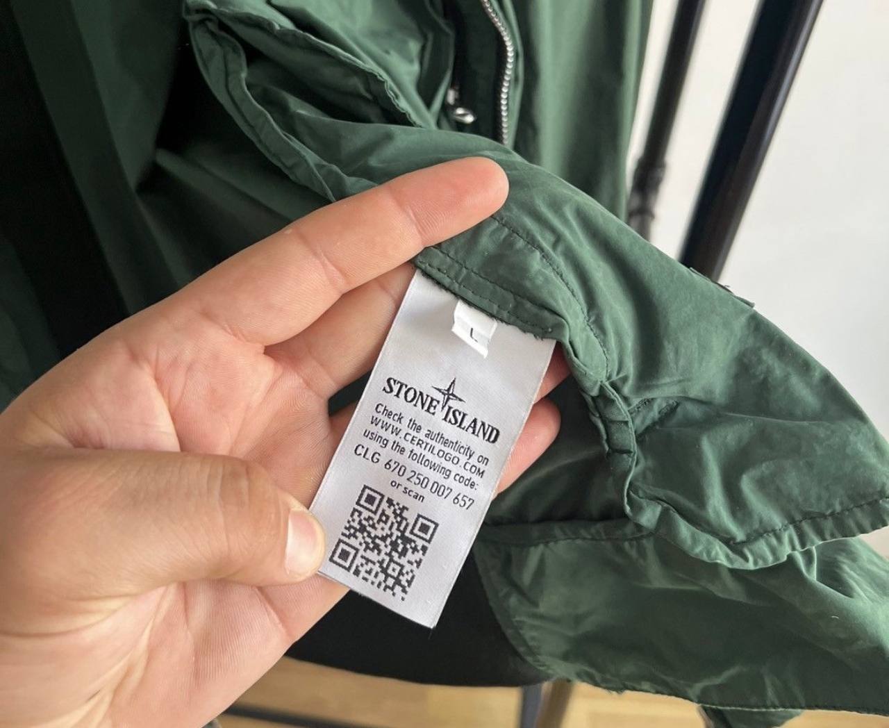 Ветровка Stone Island David Light TC, размер M-L