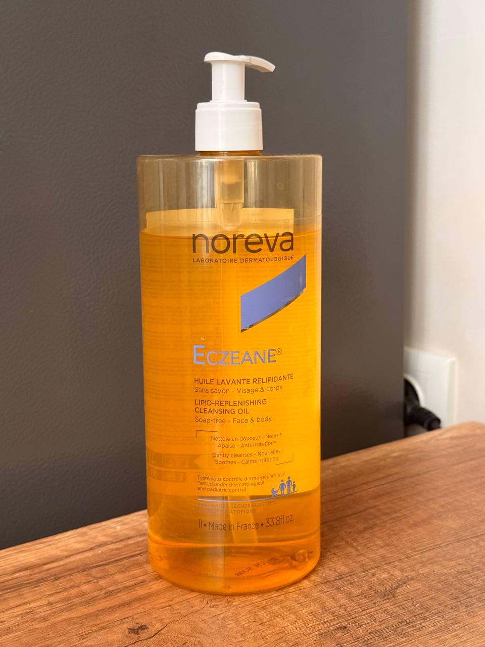 Масло для душа Noreva Eczeane для сухой кожи, 1 л