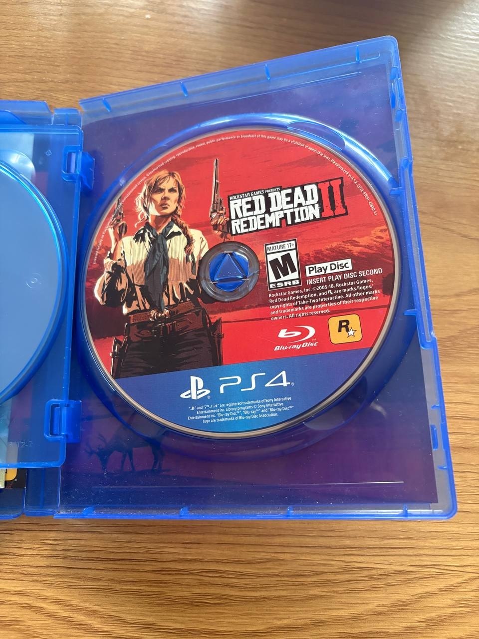 Диск PS4 Red Dead Redemption 2