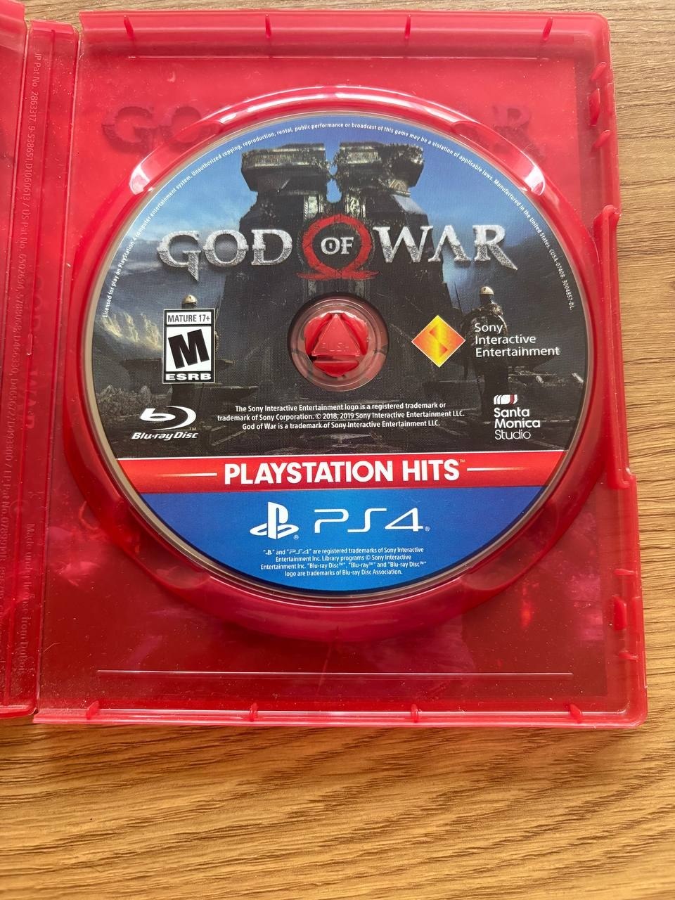 Диск PS4 God of War