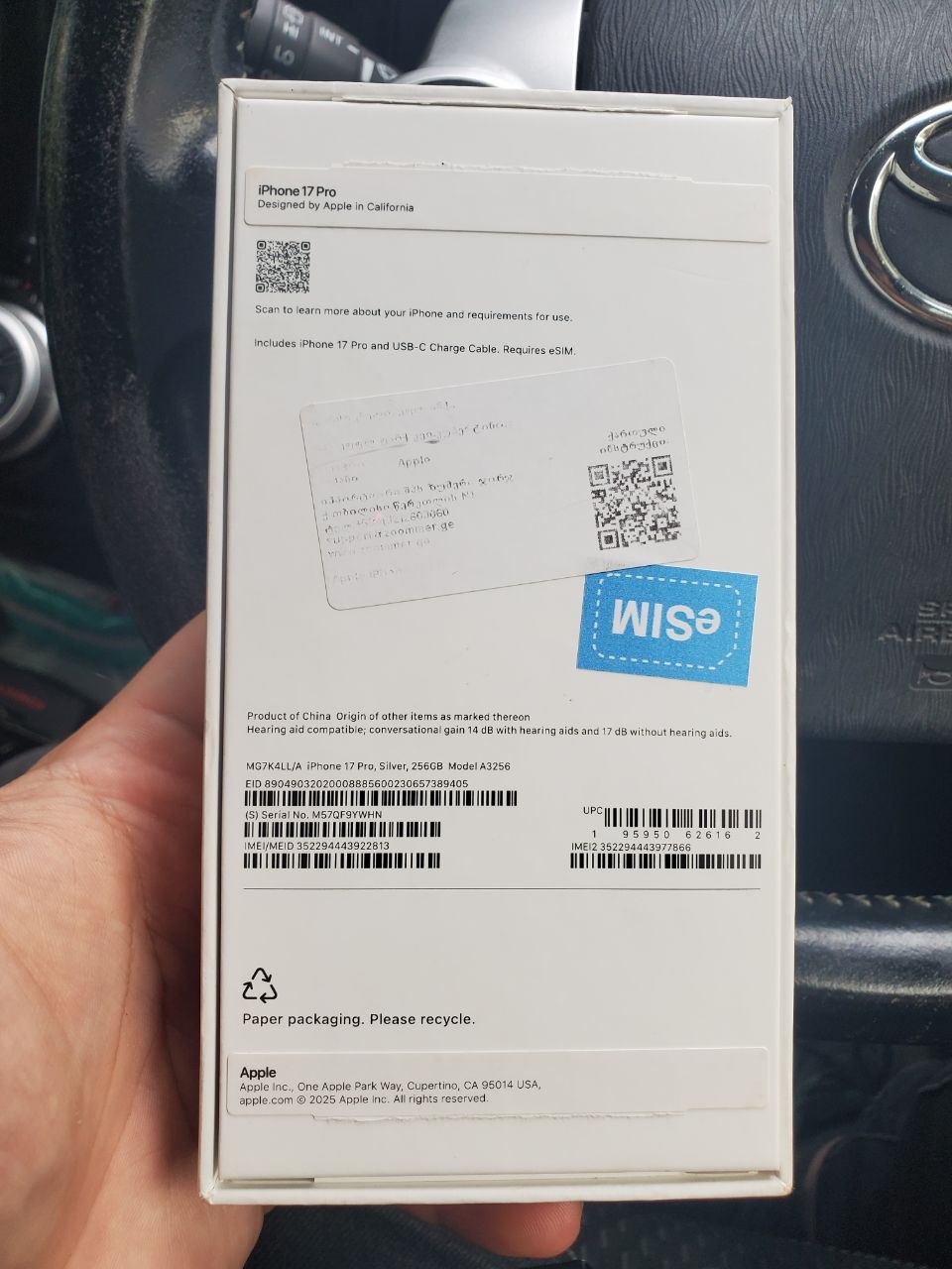 iPhone 17 Pro 256GB