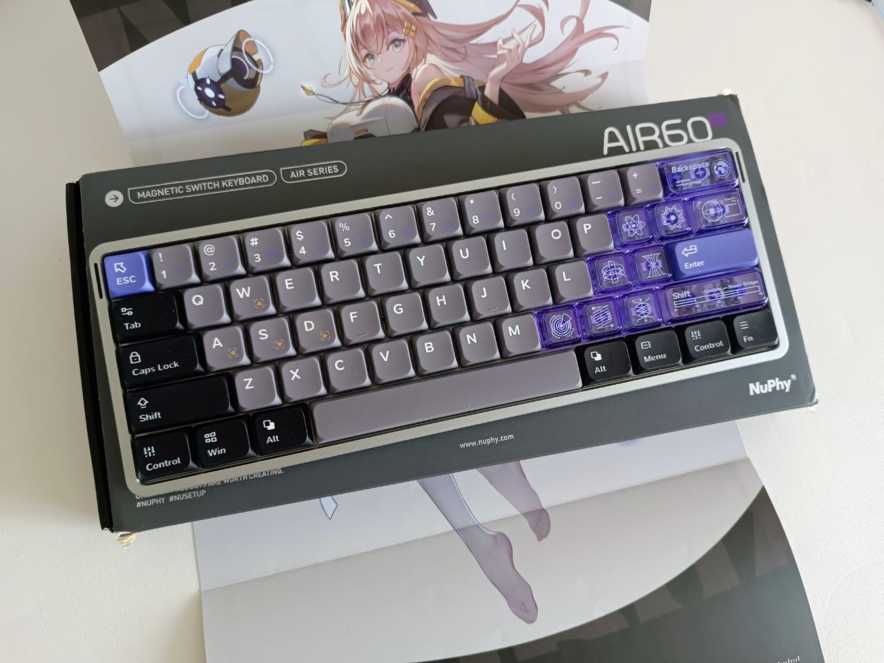 Клавиатура Nuphy Air 60 HE RGB