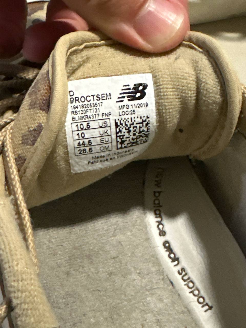 New Balance Pro Court 'Cheetah' PROCTSEM, 10.5 US