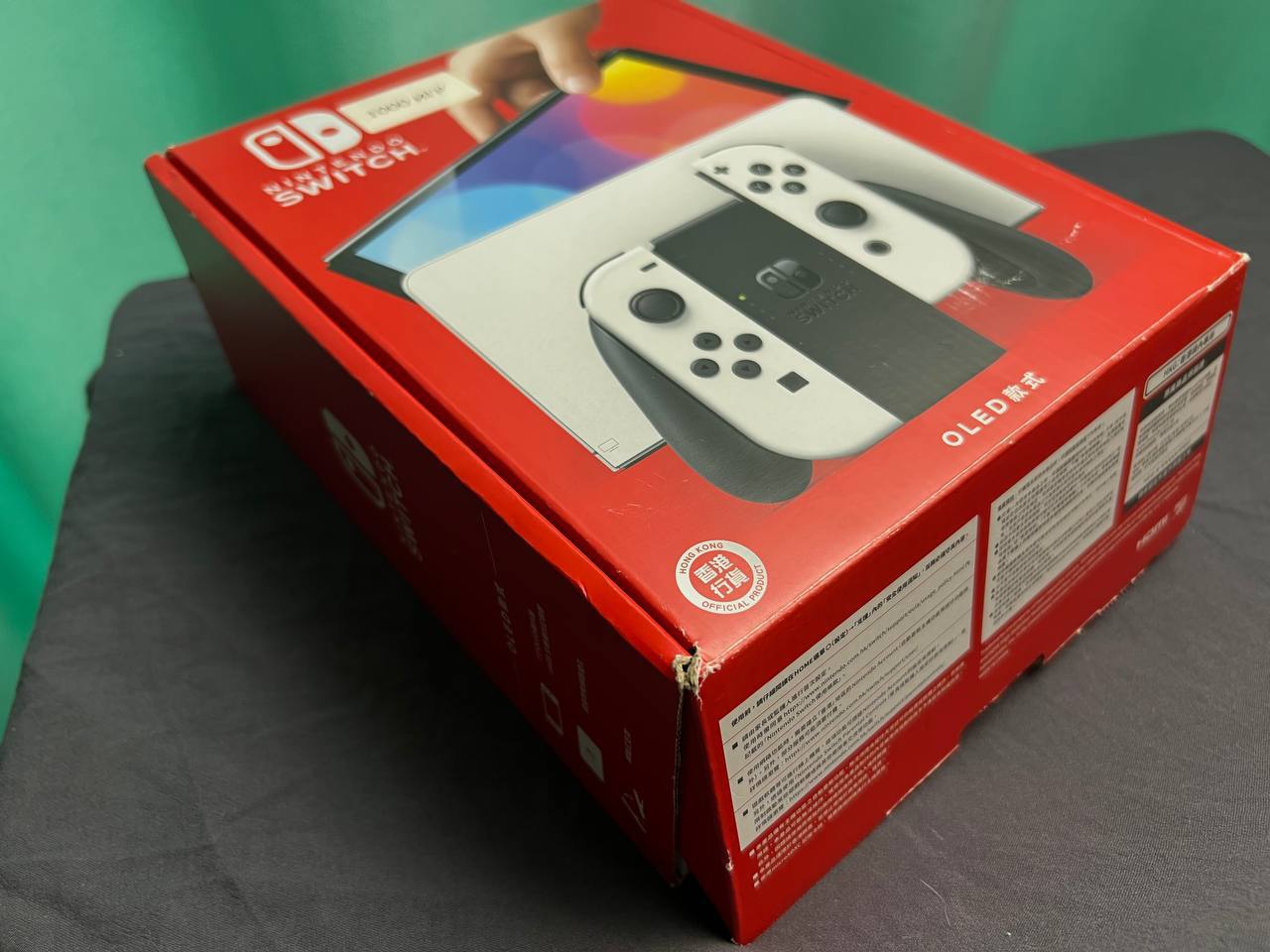 Nintendo Switch OLED прошитая HEG-001 64GB + карта памяти 256GB