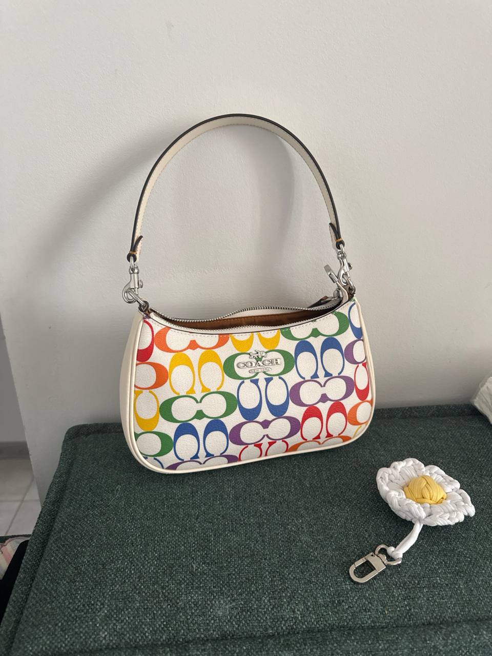Сумка Coach лимитированная для Европы, натуральная кожа