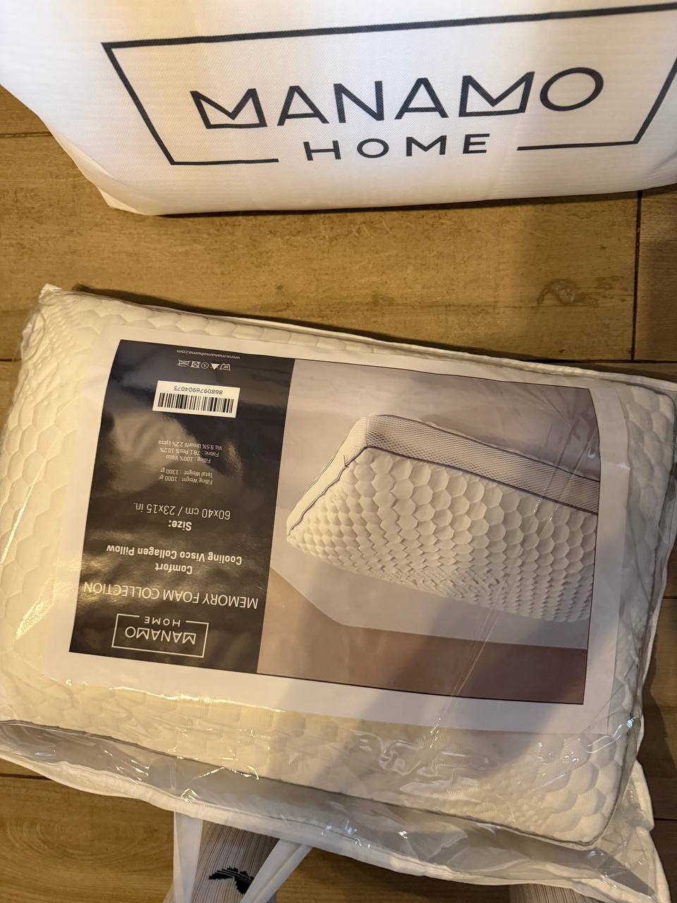 Ортопедическая подушка Visco Comfort с эффектом памяти