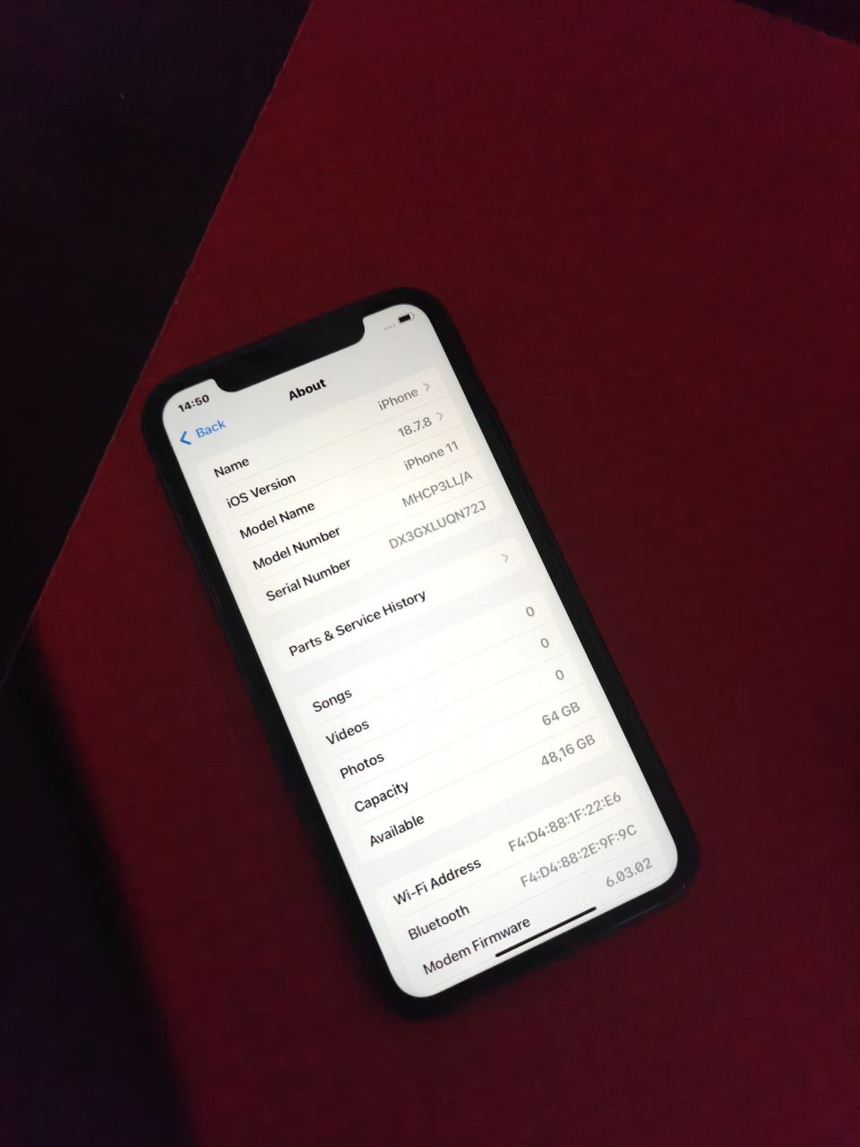 iPhone 11 Black 64GB