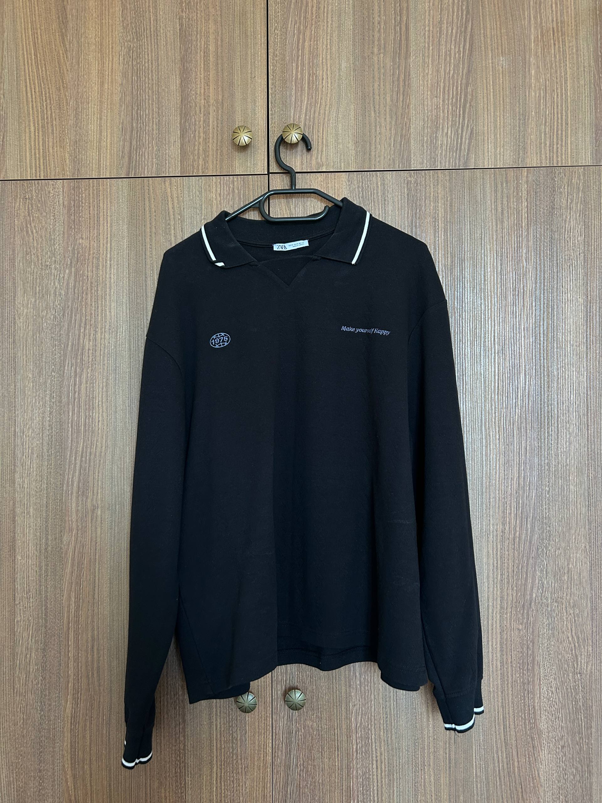 Черный джемпер Zara, размер M