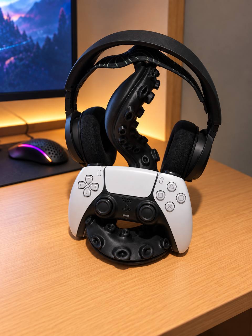 Подставка для геймпада "Tentacle" (3D-печать)