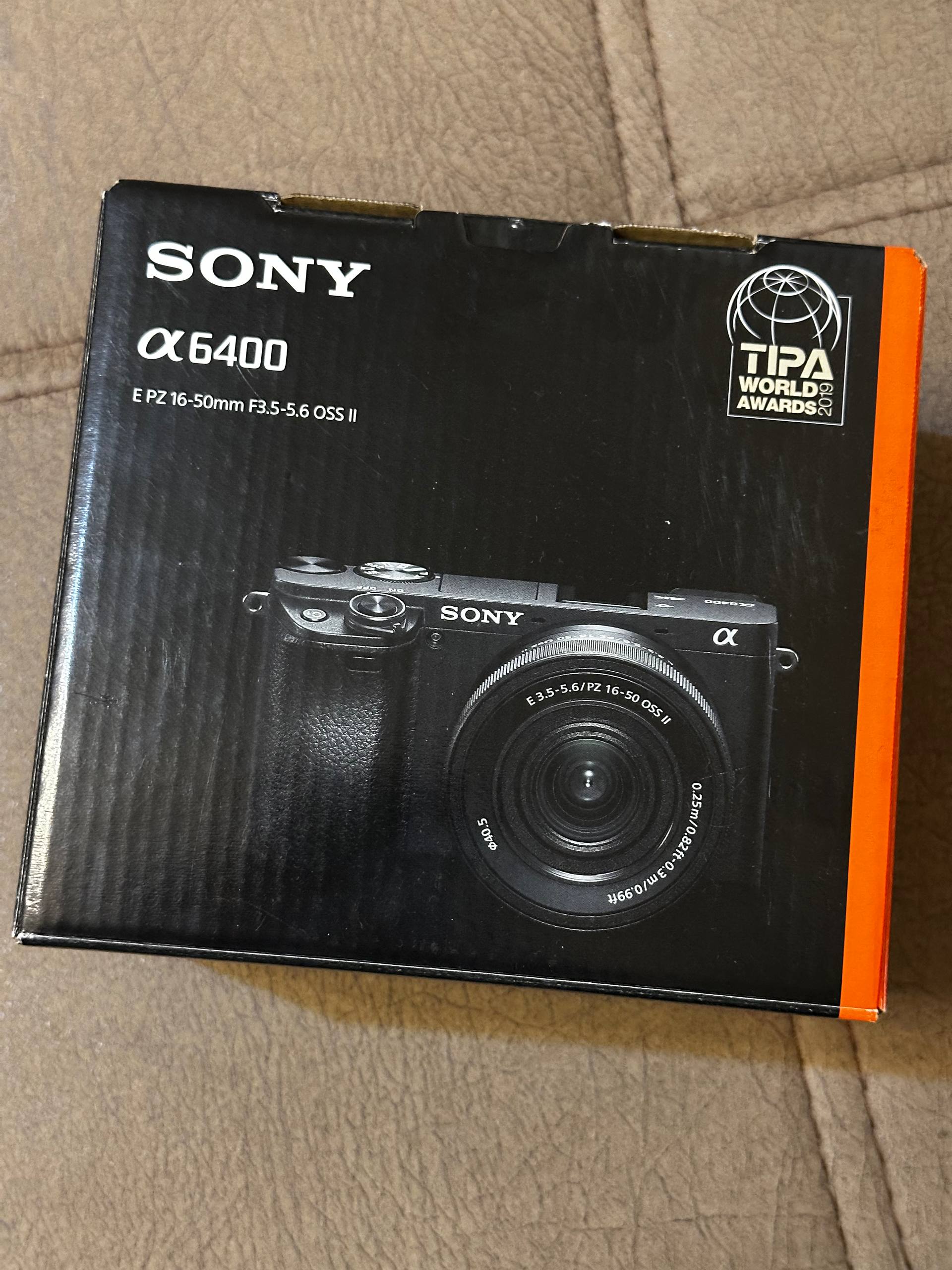 Sony a6400 камера, полный комплект, на гарантии